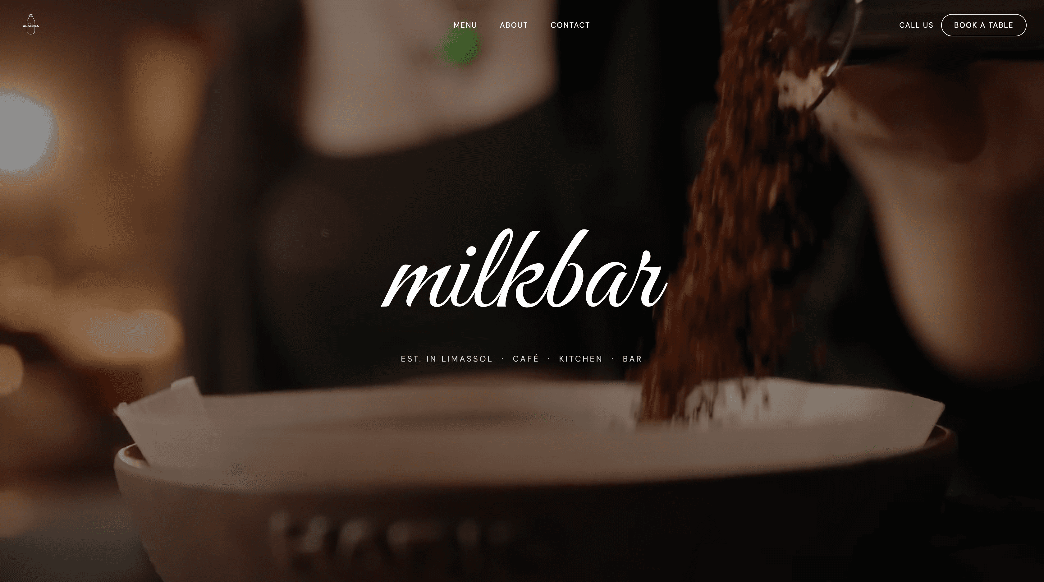 Milkbar Café · Kitchen · Bar